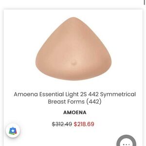 Amoena  essential light s2 breast forms